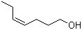 structure of CAS# 6191-71-5, (Z)-4-Hepten-1-ol