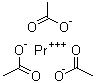 structure of CAS# 6192-12-7, 三乙酸镨