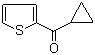 structure of CAS# 6193-47-1, 2-噻酚基环丙基甲酮