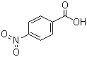 CAS # 62-23-7, p-Nitrobenzoic acid, 4-Nitrobenzoic acid