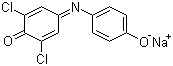 CAS # 620-45-1, 2,6-Dichloroindophenol sodium salt, Phenolindo-2,6-dichlorophenol sodium salt, 2,6-Dichlorophenolindophenol sodium salt, Tillman's Reagent