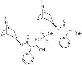 CAS 登录号：620-61-1, 莨菪碱硫酸盐