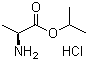 structure of CAS# 62062-65-1, L-丙氨酸异丙酯盐酸盐