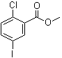 structure of CAS# 620621-48-9, 2-氯-5-碘苯甲酸甲酯