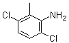 structure of CAS# 62077-26-3, 3,6-二氯-2-甲基苯胺