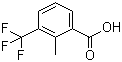 structure of CAS# 62089-35-4, 2-甲基-3-三氟甲基苯甲酸