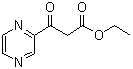 structure of CAS# 62124-77-0, beta-氧代-2-吡嗪丙酸乙酯