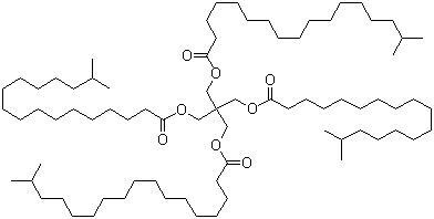 季戊四醇四异硬脂酸酯分子结构 (CAS 62125-22-8)