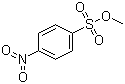 structure of CAS# 6214-20-6, 4-硝基苯磺酸甲酯