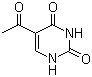 CAS 登录号：6214-65-9, 5-乙酰基尿嘧啶, 5-乙酰基-2,4(1H,3H)-嘧啶二酮