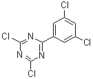 CAS # 62144-20-1, 4,6-Dichloro-2-(3,5-dichlorophenyl)-1,3,5-triazine, 2,4-Dichloro-6-(3,5-dichlorophenyl)-s-triazine