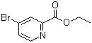 structure of CAS# 62150-47-4, 4-溴吡啶-2-甲酸乙酯