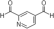 structure of CAS# 6220-65-1, 2,4-Pyridinedicarboxaldehyde