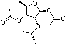 CAS # 62211-93-2, 1,2,3-Triacetyl-5-deoxy-D-ribose, 5-Deoxy-b-D-ribofuranose triacetate