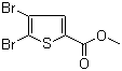 structure of CAS# 62224-24-2, 4,5-二溴噻吩-2-甲酸甲酯