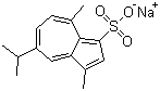 structure of CAS# 6223-35-4, 薁磺酸钠
