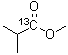 CAS # 6228-77-9, Isobutyric-1-<sup>13</sup>C acid methyl ester