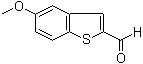 structure of CAS# 622864-56-6, 5-Methoxybenzothiophene-2-carboxaldehyde