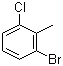 2-溴-6-氯甲苯分子结构 (CAS 62356-27-8)