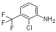 structure of CAS# 62476-58-8, 2-氯-3-(三氟甲基)苯胺