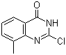 structure of CAS# 62484-40-6, 2-氯-8-甲基-4(3H)-喹唑啉酮
