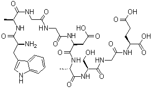 structure of CAS# 62568-57-4, 依米地肽