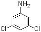 structure of CAS# 626-43-7, 3,5-Dichloroaniline