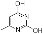 CAS # 626-48-2, 2,4-Dihydroxy-6-methylpyrimidine, 6-Methyluracil
