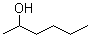 2-己醇分子结构 (CAS 626-93-7)