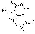 structure of CAS# 62613-79-0, 2-(3-乙氧甲酰-4-羟基吡咯烷-2-酮-1-基)乙酸乙酯