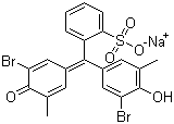 structure of CAS# 62625-30-3, 溴甲酚紫钠盐