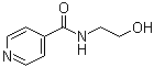 CAS 登录号：6265-74-3, N-(2-羟基乙基)-4-吡啶甲酰胺