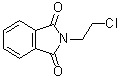 structure of CAS# 6270-06-0, 2-(2-氯乙基)-1H-异吲哚-1,3(2H)-二酮