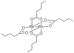 structure of CAS# 62728-88-5, 四(戊酸)二铑