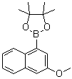 structure of CAS# 627526-33-4, 2-(3-甲氧基-1-萘基)-4,4,5,5-四甲基-1,3,2-二氧硼杂环戊烷