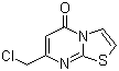 structure of CAS# 62773-09-5, 7-(氯甲基)-5H-[1,3]噻唑并[3,2-a]嘧啶-5-酮