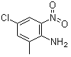 structure of CAS# 62790-50-5, 4-Chloro-2-methyl-6-nitroaniline