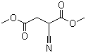 structure of CAS# 6283-71-2, 2-氰基丁二酸二甲酯