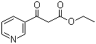 structure of CAS# 6283-81-4, 3-氧代-3-(3-吡啶基)丙酸乙酯