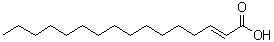 structure of CAS# 629-56-1, 2-十六碳烯酸