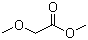 甲氧基乙酸甲酯分子结构 (CAS 6290-49-9)