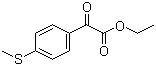 structure of CAS# 62936-31-6, Ethyl 4-(methylthio)benzoylformate