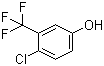 CAS # 6294-93-5, 4-Chloro-3-(trifluoromethyl)phenol, 2-Chloro-5-hydroxybenzotrifluoride