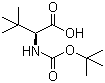 CAS 登录号：62965-35-9, N-Boc-L-叔亮氨酸, N-叔丁氧羰基-L-叔亮氨酸