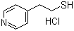 structure of CAS# 6298-11-9, 4-Pyridineethanethiol hydrochloride
