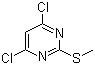 CAS # 6299-25-8, 4,6-Dichloro-2-(methylthio)pyrimidine