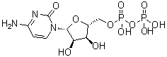 CAS 登录号：63-38-7, 胞苷 5'-(三氢焦磷酸酯)