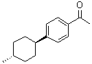 CAS 登录号：63007-34-1, 反式-1-[4-(4-甲基环己基)苯基]乙酮