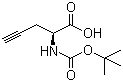 structure of CAS# 63039-48-5, Boc-L-炔丙基甘氨酸