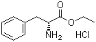 structure of CAS# 63060-94-6, D-苯丙氨酸乙酯盐酸盐